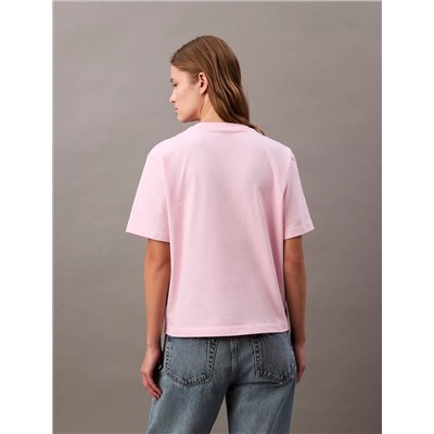 New Arrival Faded Flower Graphic Boxy T-Shirt