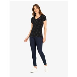 DOT V-NECK T-SHIRT