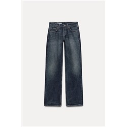 TRF WIDE-LEG LOW-RISE JEANS