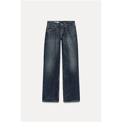 TRF WIDE-LEG LOW-RISE JEANS