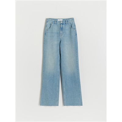 Jeans im Straight-Fit mit langem Bein