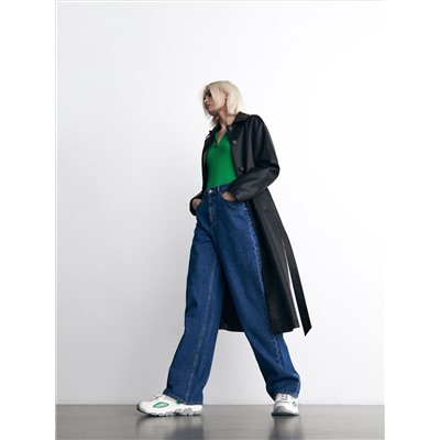 Jeans mit weitem Bein