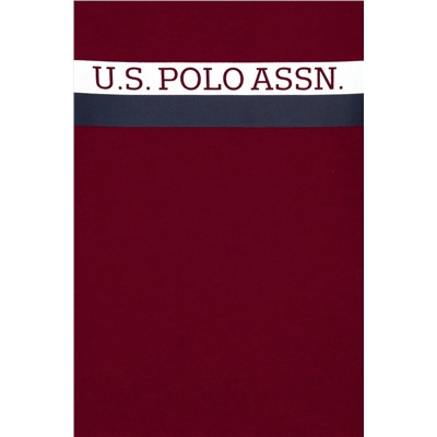 Çocuk Bordo Basic Bisiklet Yaka Sweatshirt