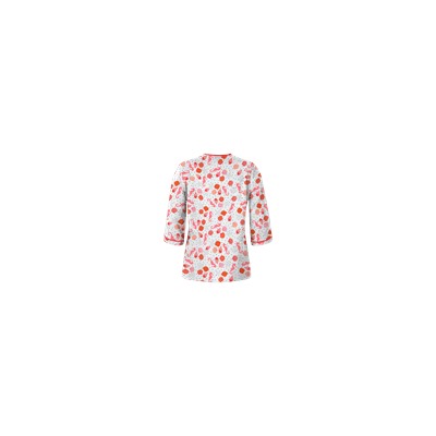 UA Day At The Beach Black Print Scrub Top