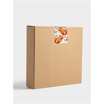 Блюдо, 23 см, керамика, оранжевое, Тыква, Bright pumpkin