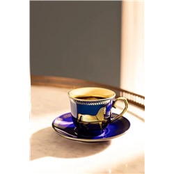 Alita 4'lü Kahve Fincan Seti - Renkli - 90 ml