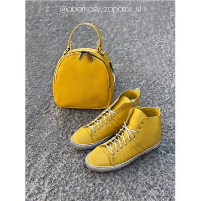 JOE SANCHEZ LAR AMARILLO+AB.Z · Pelle · mochila NAPA (630) AMARILLO АКЦИЯ