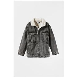 CAZADORA DENIM BORREGUILLO