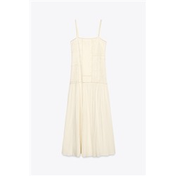 ZW COLLECTION PATCHWORK EMBROIDERED DRESS