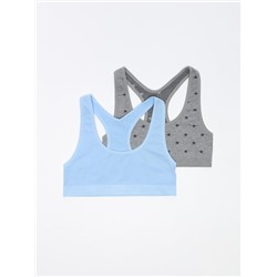 PACK OF 2 SEAMLESS TOPS
