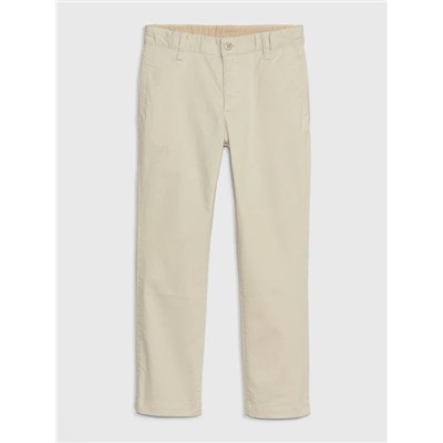 Kids Uniform Relaxed Fit Khakis with Gap Shield