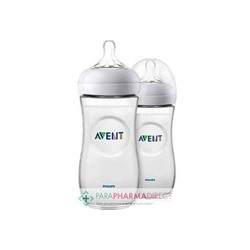 Avent Biberon Natural 6m+ Lot 2x330mlLot  × 2