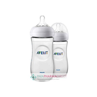 Avent Biberon Natural 6m+ Lot 2x330mlLot  × 2