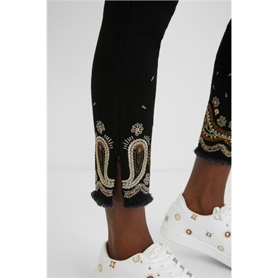 Pantalón tejano skinny tobillero