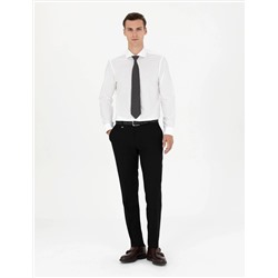 Siyah Ekstra Slim Fit Kumaş Pantolon