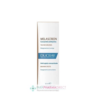 Ducray Melascreen Concentré Antitaches Taches Brunes 30ml