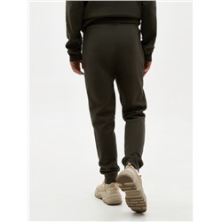 Стильные трикотажные брюки BROMUS из фактурного хлопка