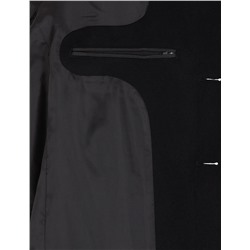Siyah Slim Fit Palto