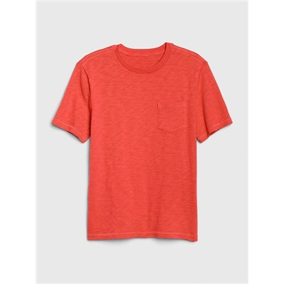 Kids Pocket Short Sleeve T-Shirt