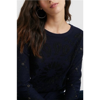 Jersey punto paisley