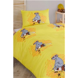 Ev & Ev Home Screen Nevresim Seti Tek Kişilik Koala Sarı Ep-029385