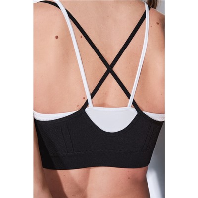 Sujetador deportivo SEAMLESS COMFORT negro