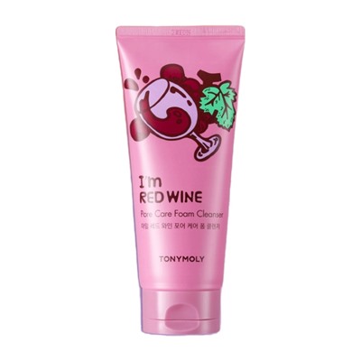 [TONYMOLY] Пенка для умывания очищающая КРАСНОЕ ВИНО Tonymoly I'm Red Wine Pore Care Foam Cleanser, 180 мл