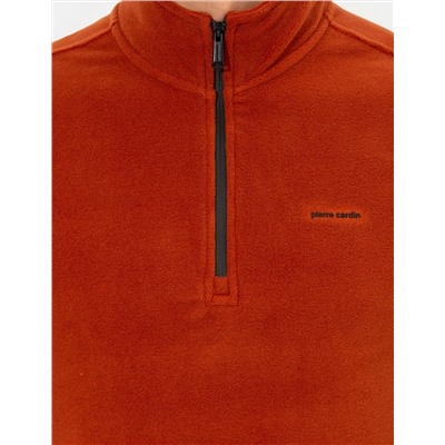 Kiremit Regular Fit Polar Sweatshirt
