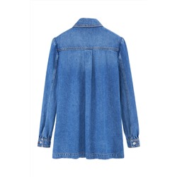 Camisa vaquera Azul