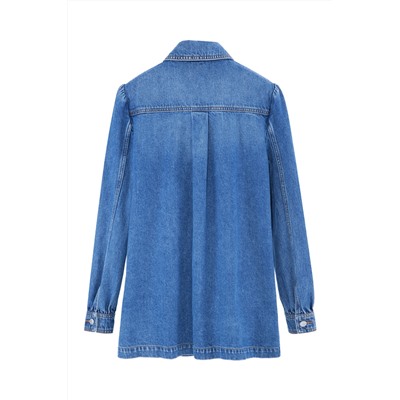 Camisa vaquera Azul