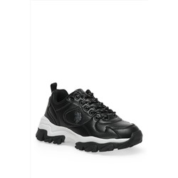 U.S. Polo Assn. Tracky 2pr Siyah Kadın Sneaker TRACKY 2PR