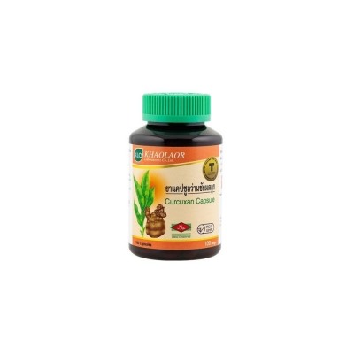 Куркума Комплекс Curcuxan Для Женщин Khaolaor 100 шт/ Khaolaor Curcuxan Capsule 100 Capsules
