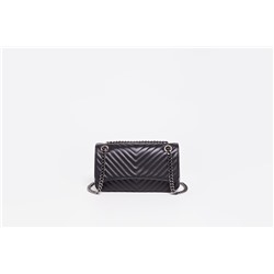 Bolso de piel Mnina Negro