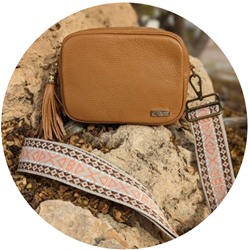 AB.Z · Pelle · 22-10/2Z (370) Camel - CINTURON BOLSOS (130)-7 (1) АКЦИЯ