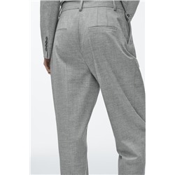 TROUSERS WITH TURN-UP HEMS