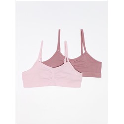 PACK OF 2 BASIC BRA TOPS