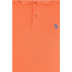 Erkek Kiremit Basic Polo Yaka Tişört