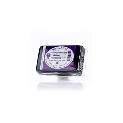 Бамбуковое 100%  натуральное  чёрное мыло Soap Bamboo Charcoal 50 гр.