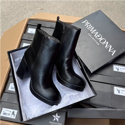 Внешняя торговля короткие модные сапоги на высоком каблуке на платформе. Primadonn*a