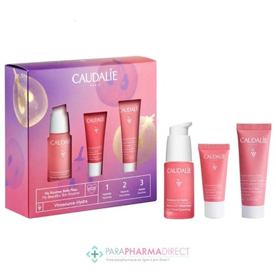 Caudalie Vinosource-Hydra - Coffret Noël "Ma Routine Belle Peau"