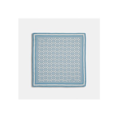 Signature Print Silk Square Scarf