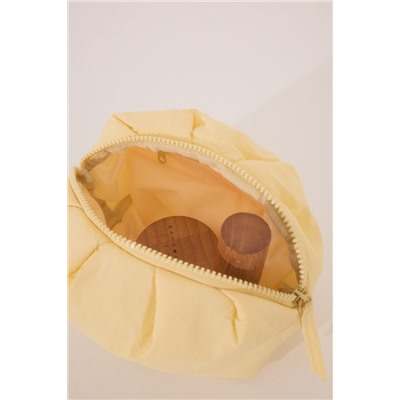 Neceser mediano nube nylon amarillo