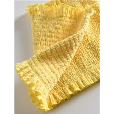 Top aus Strukturjersey