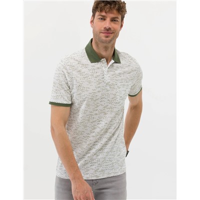 Beyaz Regular Fit Polo Yaka Tişört