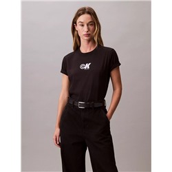 Monogram Logo Graphic Slim T-Shirt (1)