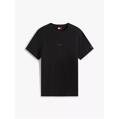 Tommy Jeans Waffle Knit Logo T-Shirt