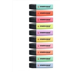 Stabilo Boss Original Pastel 10 Renk Fosforlu Kalem Seti PRA-1827656-4383