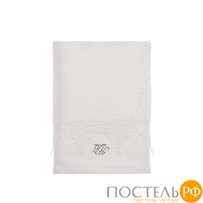 T1210T10111180 Полотенце Tivolyo home JULIET кремовый 50X100