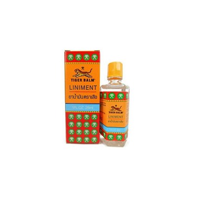 Жидкий обезболивающий масляный бальзам Tiger balm 28 мл / Tiger balm liniment 28 ml
