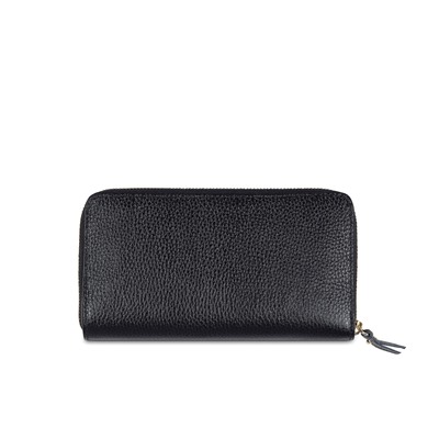 Cartera de piel Pely Negro